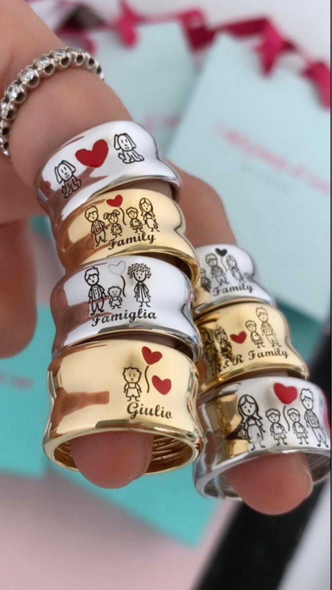 Anelli Di Bigiotteria Donna In Acciaio Inox | Acquisti Online Su - Foto 8