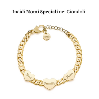 Bracciale 3 Cuori