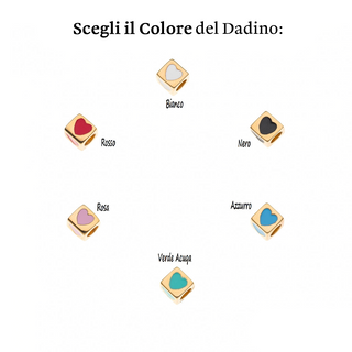 Collana Dadini e Charms