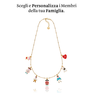 Collana Family Smaltata