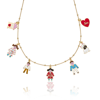 Collana Family Smaltata