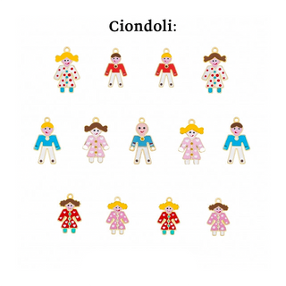 Collana Family Smaltata