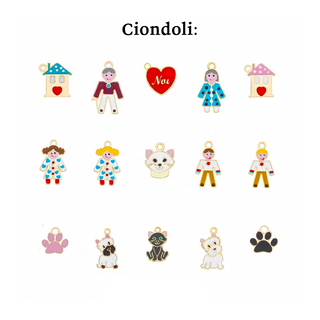 Collana Family Smaltata