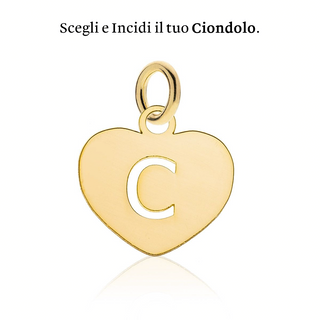 Hollowed Letter Pendant
