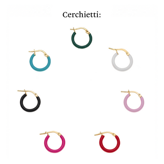 Mini Enameled Headbands 