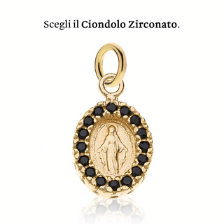 Madonna Zirconia Pendant