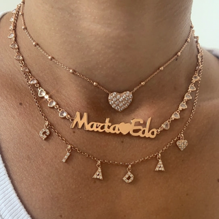 Collana Nome e Simboli Zirconati