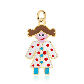 Enamelled Family Pendant