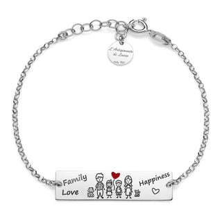 Bracciale Targa Family