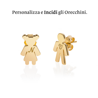 Orecchini Lobo Family
