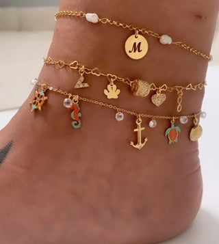 River Pearl Anklet