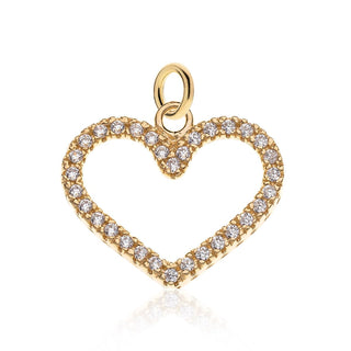 Zircon Heart Pendant